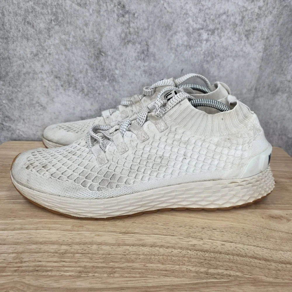 Nobull Allday Knit‎ Running Shoes Mens 10.5 White Sneakers Trainers CrossFit